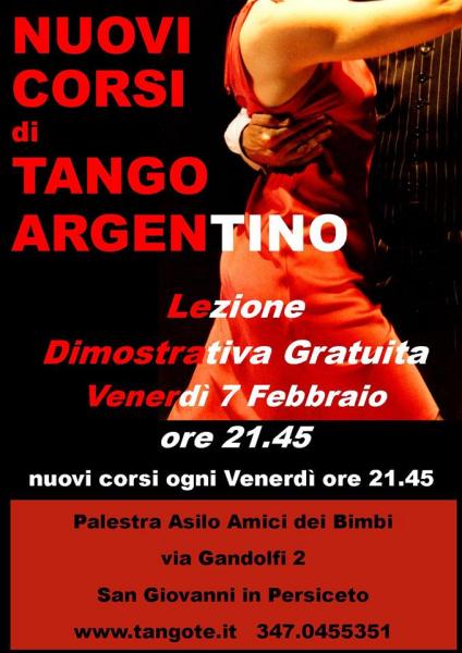 Nuovi corsi di Tango con il milonguero argentino Pablo Petrucci e Rita grasso