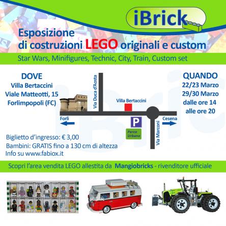 iBrick Spring Edition - esposizione di costruzioni LEGO originali e custom