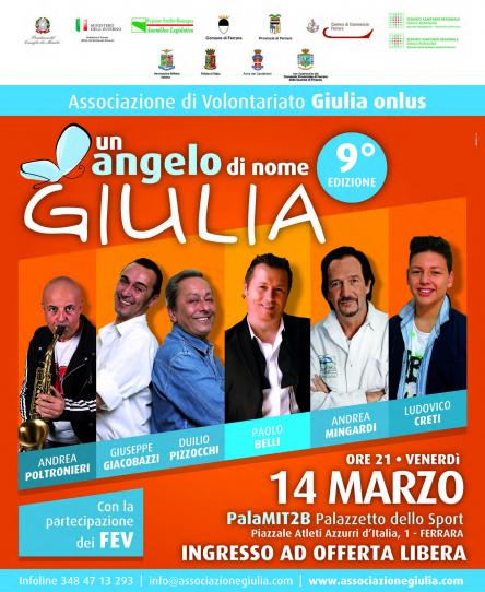 UN ANGELO DI NOME GIULIA - 9° ED. FERRARA, 14 MARZO 2014