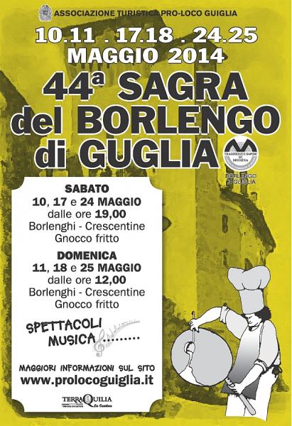 44^ SAGRA DEL BORLENGO DI GUIGLIA