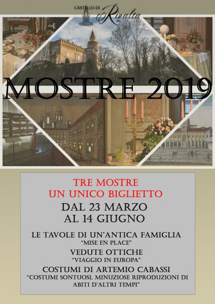Mostre 2019 al Castello di Rivalta