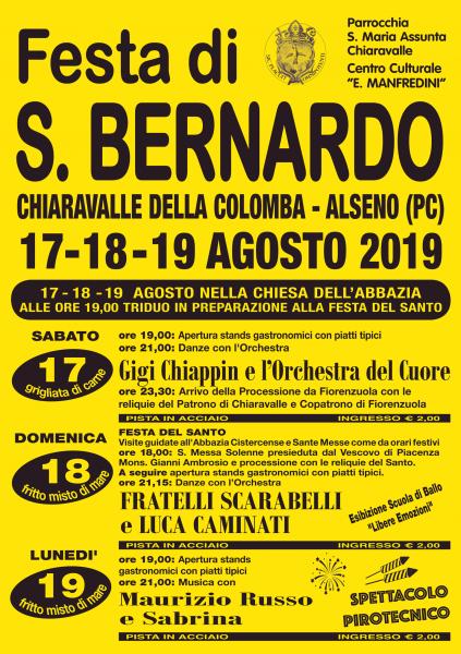 Festa di San Bernardo 2019