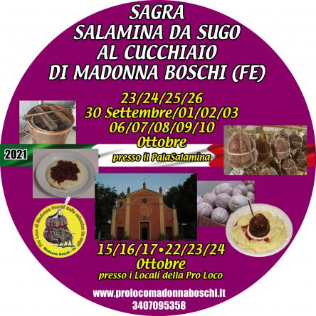 Sagra della Salamina da sugo al Cucchiaio di Madnnna Boschi (FE)