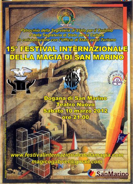 15° Festival Internazionale Della Magia di San Marino