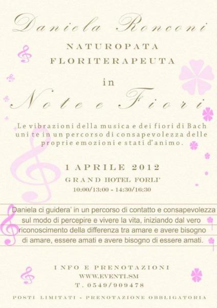 Seminario Fiori di Bach
