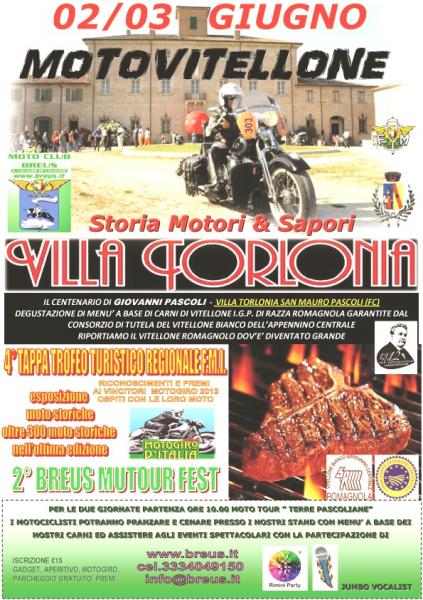 FESTA DEL VITELLONE BIANCO di Razza Romagnola e motoraduno del centenario MOTOVITELLONE