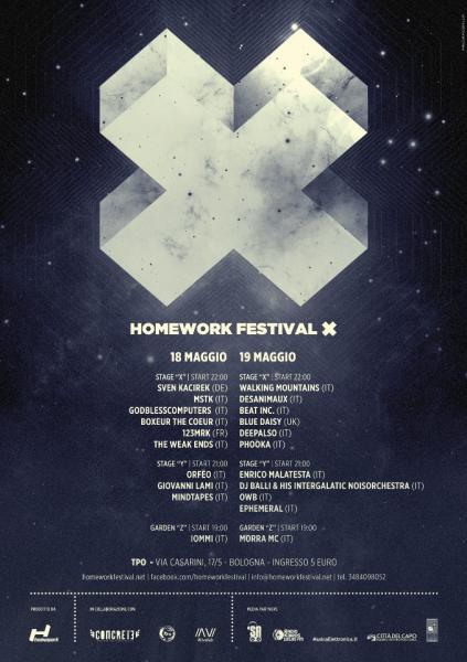 HOMEWORK FESTIVAL X @ TPO