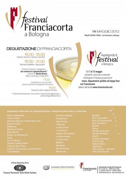 Franciacorta Festival 2012 a Bologna