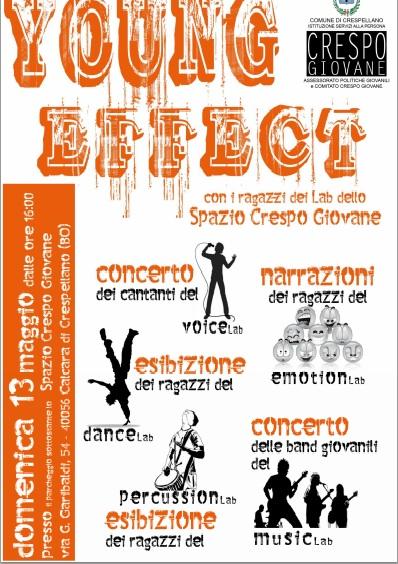 Young Effect: esibizione dei ragazzi dei Lab