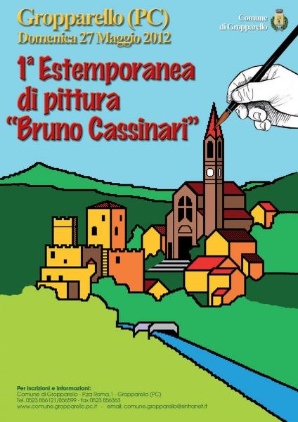 Prima Edizione dell’Estemporanea di Pittura BRUNO CASSINARI