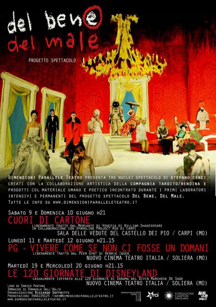 “PG - Vivere come se non ci fosse un domani” di Stefano Cenci - 11 e 12 Giugno a Soliera / Dimension