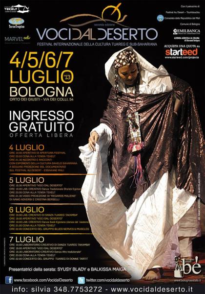 Festival “Voci dal Deserto” 2013