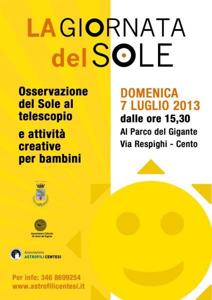 La giornata del Sole