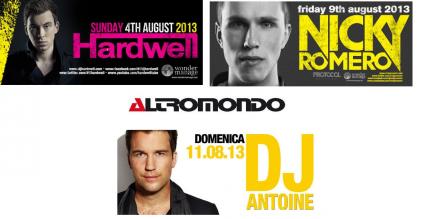 @Hardwell Nicky Romero DjAntoine Riccione 2013