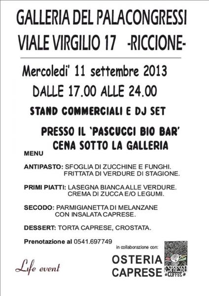 Cena e Mercatino