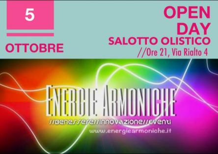 INAUGURA IL NUOVO SALOTTO OLISTICO