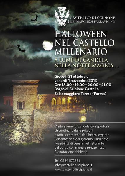 Halloween nel Castello Millenario di Scipione