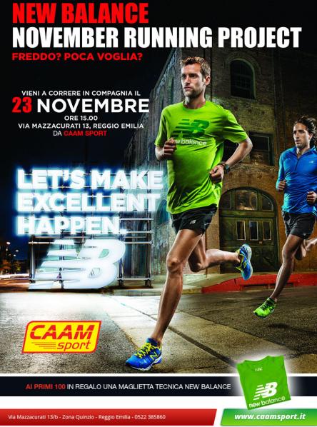 New Balance November Running Project