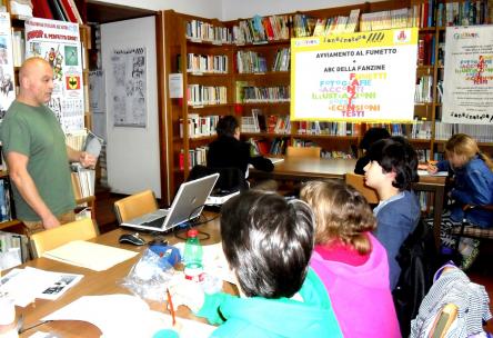 Partecipazione e forte adesione al corso “Avviamento al fumetto + ABC della fanzine” di Bertinoro