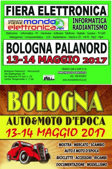 TORNA AL PALANORD LA FIERA DELL’ELETTRONICA & AUTO E MOTO D'EPOCA - 13 e 14 MAGGIO