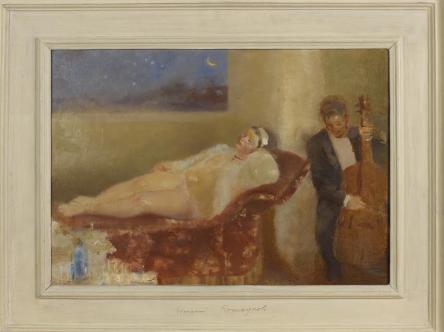 mostra “Al chiaro di luna” di Giovanni Romagnoli.  Dipinti, disegni, sculture