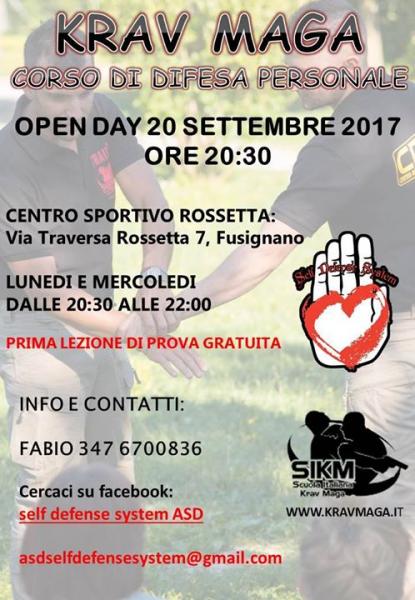 Open day difesa personale!
