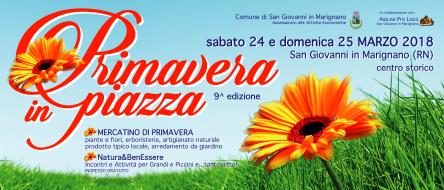 PRIMAVERA IN PIAZZA 2018 - 9^ edizione