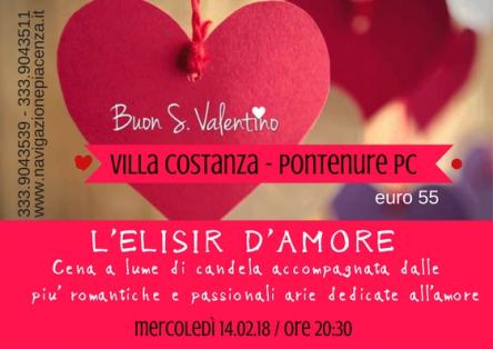 L'elisir 'amore. San Valentino tra romanticismo e passione