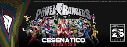 I Power Rangers a Cesenatico