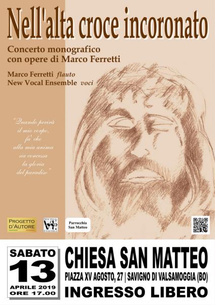 Nell'alta croce incoronato
