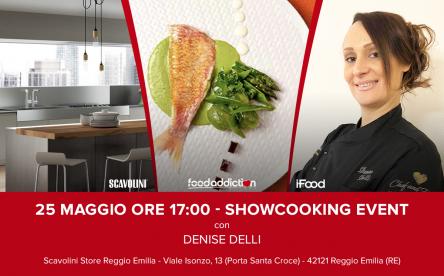 Denise Delli porta i sapori della primavera, anche in versione veg in uno show-cooking gratuito