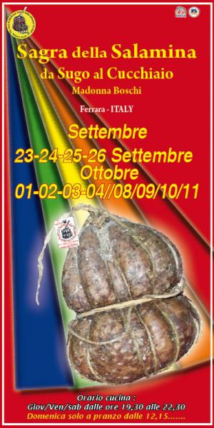 Sagra della Salamina da Sugo al cucchiaio di Madonna Boschi