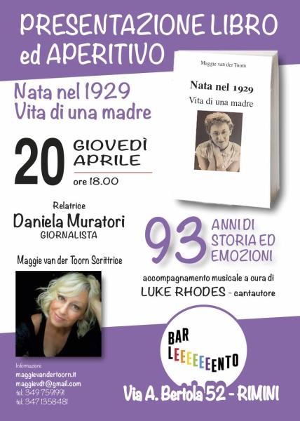 Aperitivo e presentazione libro 