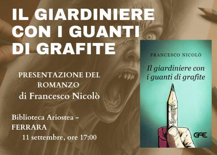 Presentazione Il giardiniere con i guanti di grafite