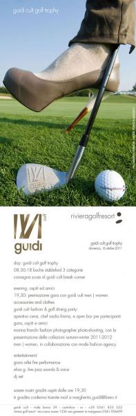 GUIDI CULT GOLF TROPHY + GUIDI CULT FASHION & GOLF DINING PARTY