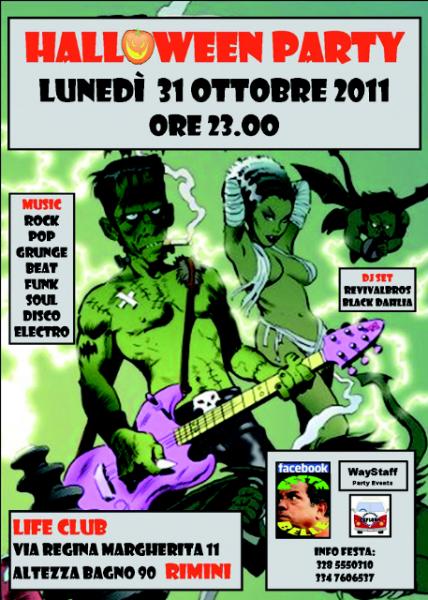 Halloween Party al Life Club!