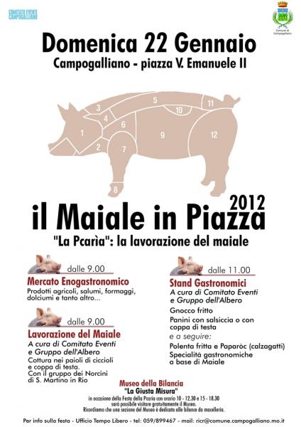 Il Maiale in Piazza 2012